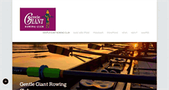 Desktop Screenshot of gentlegiantrowing.org